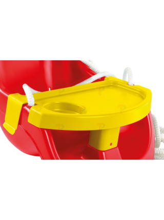 Гойдалка підвісна пластикова із столиком